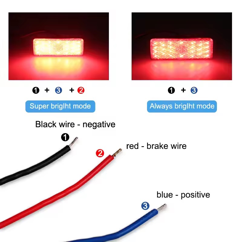 Motorcycle Led Tail Brake Light Stop Lamp - Image 4