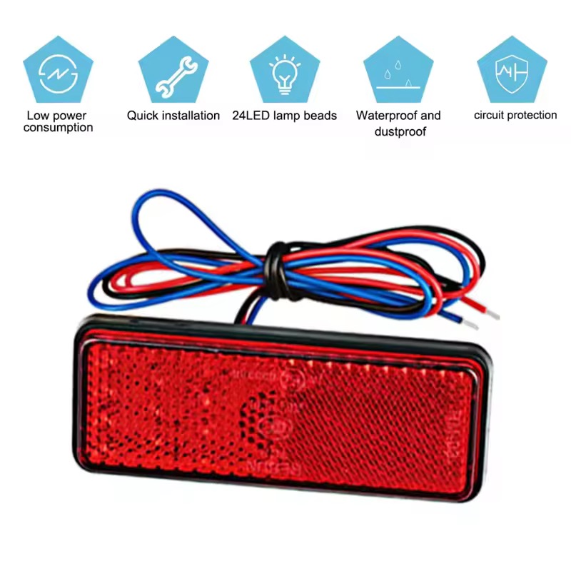 Motorcycle Led Tail Brake Light Stop Lamp - Image 3