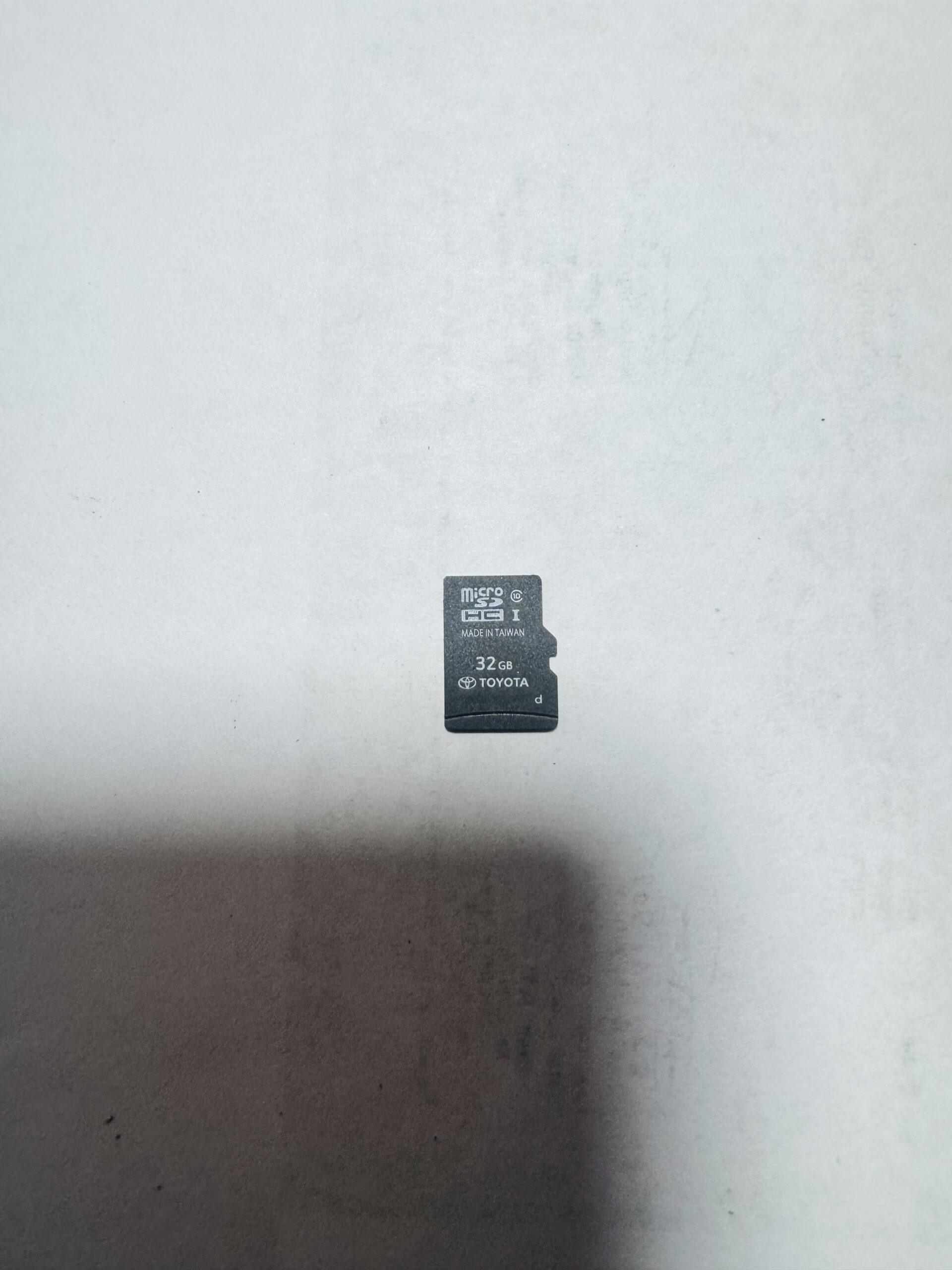 Toyota NSZT-W68T Map SD Card