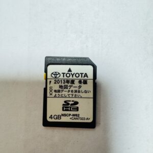 Toyota Nscp w64 Map Sd Card