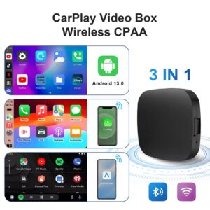 Android 13 Carplay Wireless Android Smart Box Car WIFI YouTube